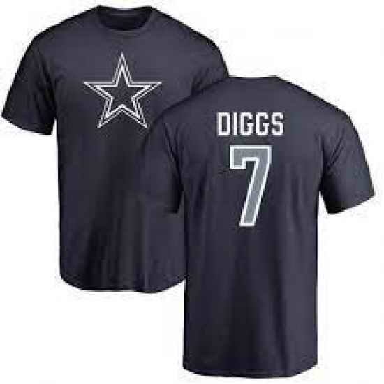 Men Dallas Cowboys 7 Diggs T Shirt